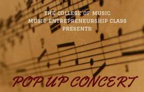 News Free Pop-Up Concert at Strozier Library for College Students