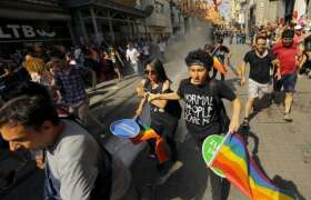 Chaos at the Istanbul Pride March