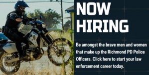 Blake Austin College Jobs Police Officer Posted by CIty of Richmond for Blake Austin College Students in Vacaville, CA
