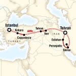 CNU Student Travel Istanbul to Tehran by Rail for Christopher Newport University Students in Newport News, VA
