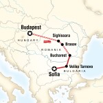 Ohio State Student Travel Budapest to Sofia by Rail for Ohio State University Students in Columbus, OH