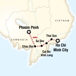 DU Student Travel Mekong River Adventure – Phnom Penh to Ho Chi Minh City for University of Denver Students in Denver, CO