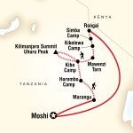 OU Student Travel Mt Kilimanjaro Trek - Rongai Route for Oakland University Students in Rochester, MI