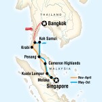 NIU Student Travel Bangkok to Singapore on a Shoestring for Northern Illinois University Students in Dekalb, IL