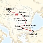 Radford Student Travel Budapest to Istanbul by Rail for Radford University Students in Radford, VA