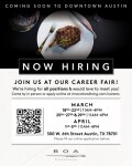 UT Austin Jobs BOA Steakhouse Posted by Innovative Dining Group for University of Texas at Austin Students in Austin, TX