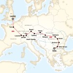 North Central Student Travel London to Sofia by Rail for North Central College Students in Naperville, IL