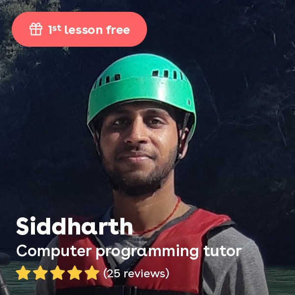 Siddharth S. Tutors College Students