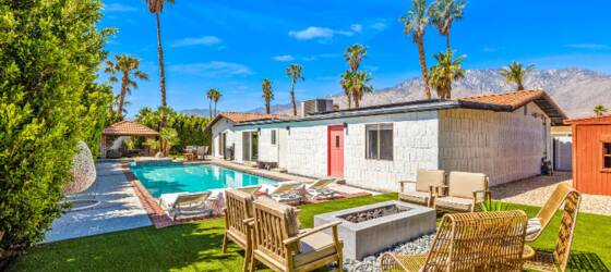 Elite Cosmetology School Housing Chic Spanish Palm Springs ~2000 sq feet Pool Home for Elite Cosmetology School Students in Yucca Valley, CA