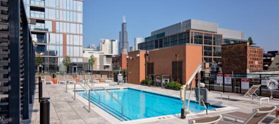UIC Housing Luxurious 2 Bedroom with Amenities Galore for University of Illinois at Chicago Students in Chicago, IL