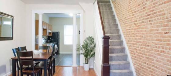 Johns Hopkins Housing 4 Bed 2 Bath Renovated Row Home for Johns Hopkins University Students in Baltimore, MD