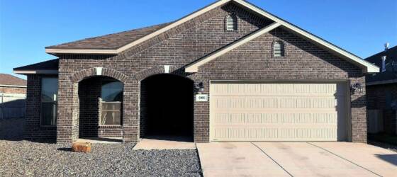 Midland College Housing 4 Bed 2 Bath Charming House in a New Neighbourhood for Midland College Students in Midland, TX